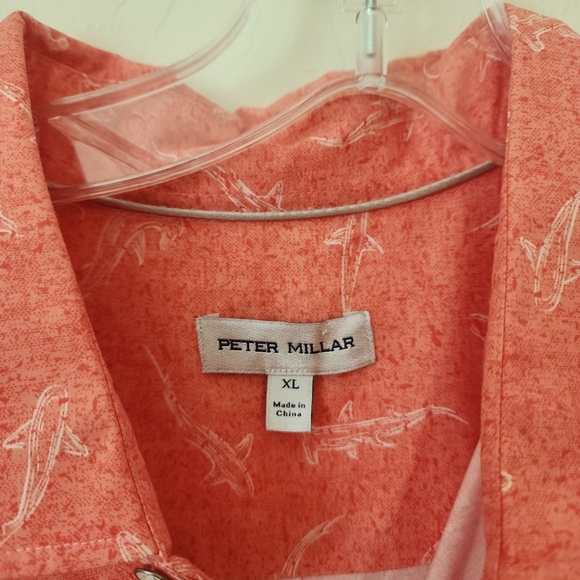 Men's Coral Short Sleeve Shirt - Picture 6 of 12